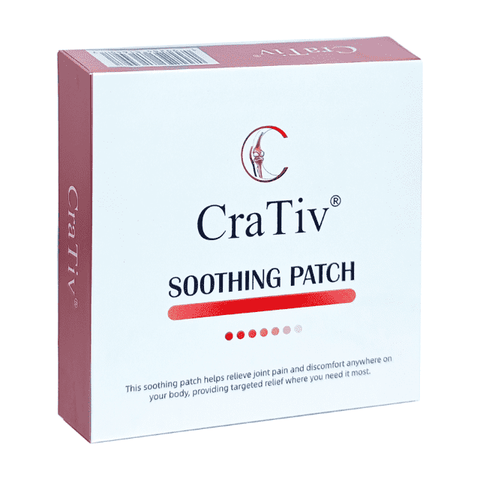 CraTiv Soothing Patch – 1 Box (8 Patches) | Herbal Body Patches for Daily Comfort
